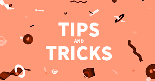 Tips and Tricks banner