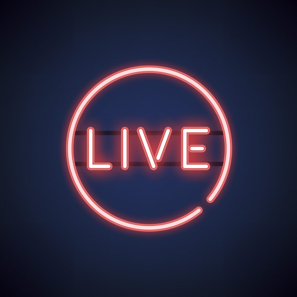 Red Live Neon Sign