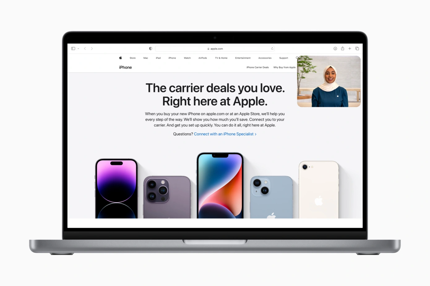 Apple launched Shop with a Specialist - a video chat for shopping